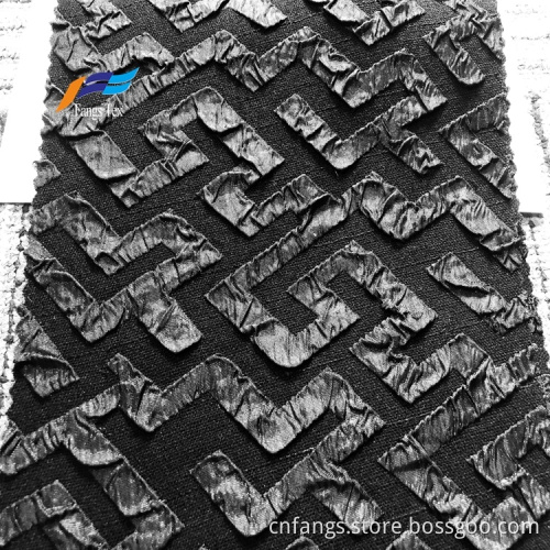 Hot sale folding bubble jacquard fukulo fabric abaya